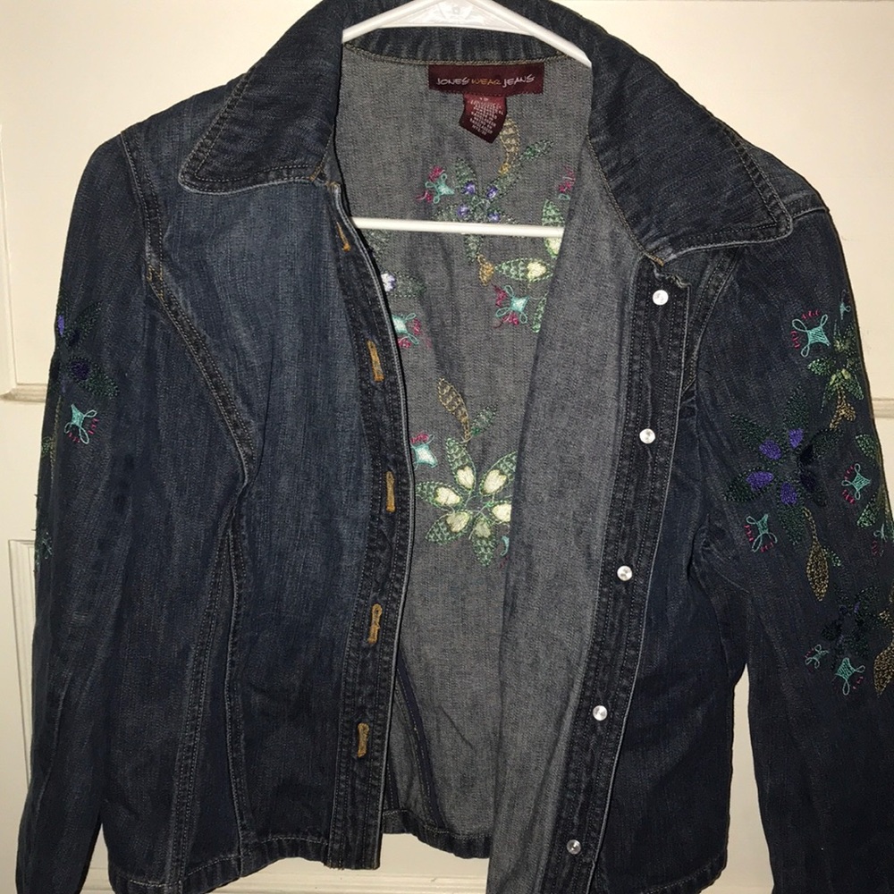 Blue jean jacket